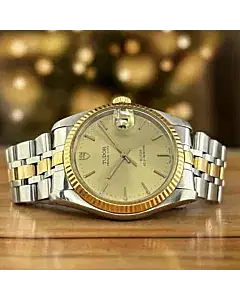 Tudor Prince Date Rotor Self Winding Fluted Jubilee