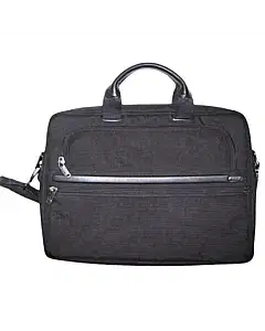 Tumi Alpha Gen 4 Black Ballistic Nylon Slim Briefcase Bag