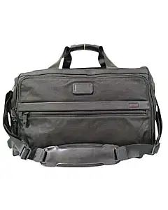 Tumi Alpha 2 Organizer Leather Laptop Briefcase