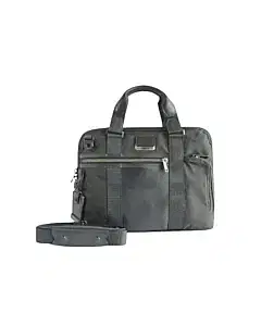 Tumi Black Alpha Bravo Charleston Compact Briefcase