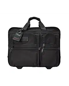 Tumi Black Alpha 2 Deluxe Cabin Bag