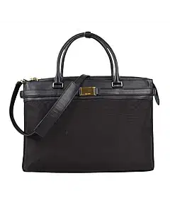 Tumi Larkin Edna Brief Black Business Laptop Bag
