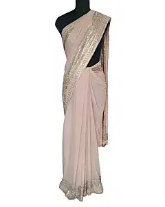 Unbranded Pink Saree