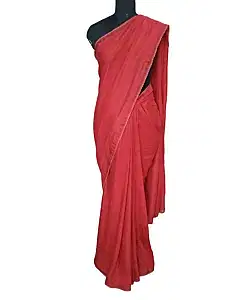 Unbranded Red Saree