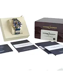 Ulysse Nardin Maxi Marine Diver Titanium 45MM Mens Watch