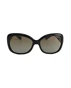 Versace Polarized Black Butterfly Sunglasses
