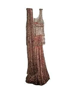Sabyasachi Embroidered Women Kurta Set,Size 36