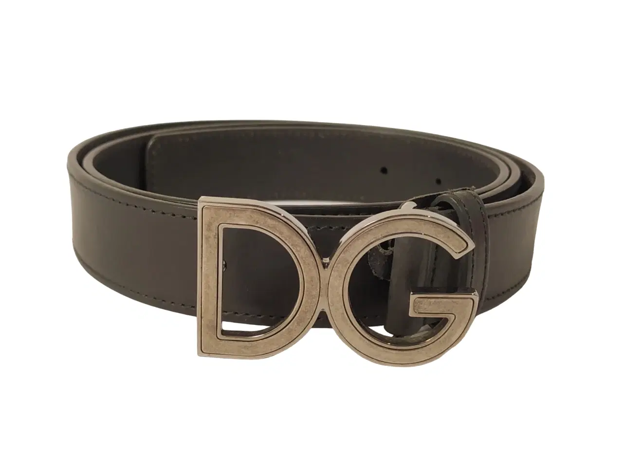 Dolce & Gabbana D&G Buckle Leather Belt