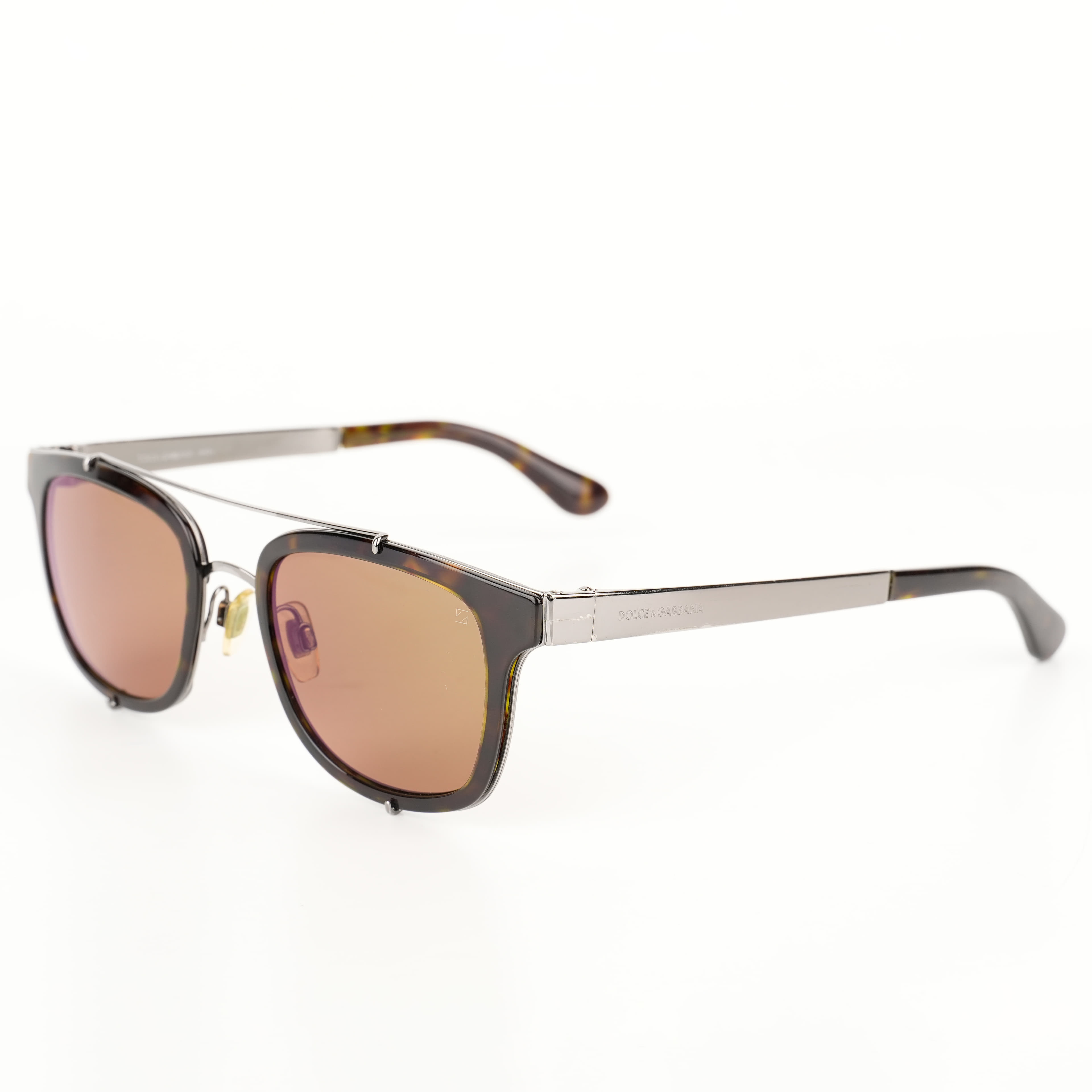 Dolce & Gabbana Black Acetate Frame Sunglasses