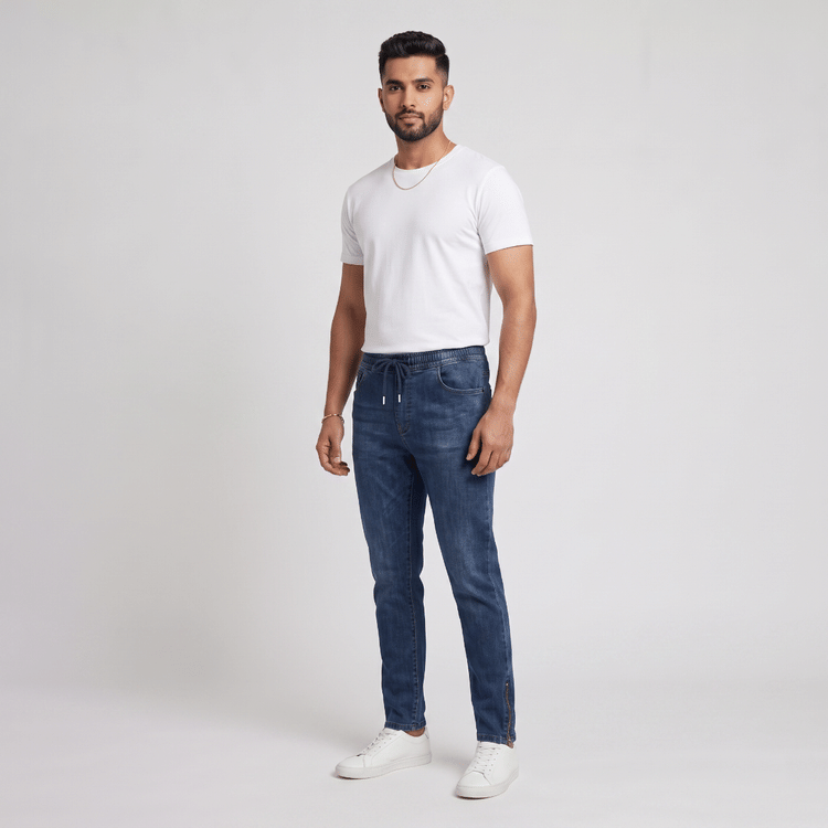 Size 56 - Dolce & Gabbana Dark Blue Denim-Hover-Image