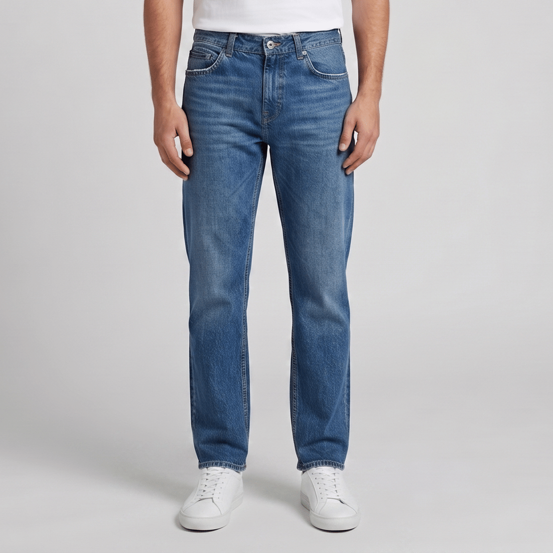 Size 52 - Dolce & Gabbana Comfort Washed Blue Denim
