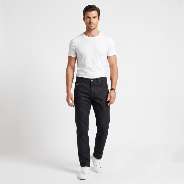 Size 54 - Dolce & Gabbana Classic Dark Blue Denim-Hover-Image