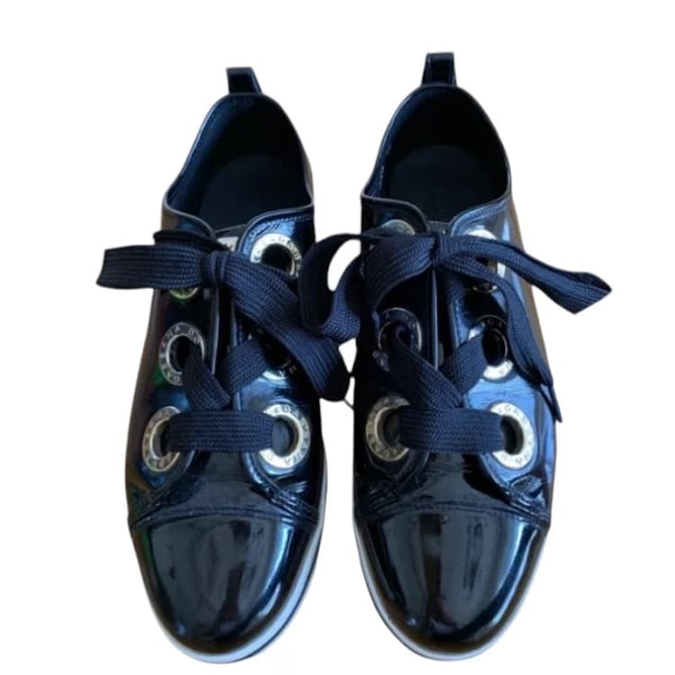 Dolce & Gabanna Patent Leather Sneakers-Hover-Image