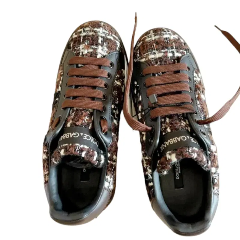 Dolce & Gabbana Tweed low top Sneakers