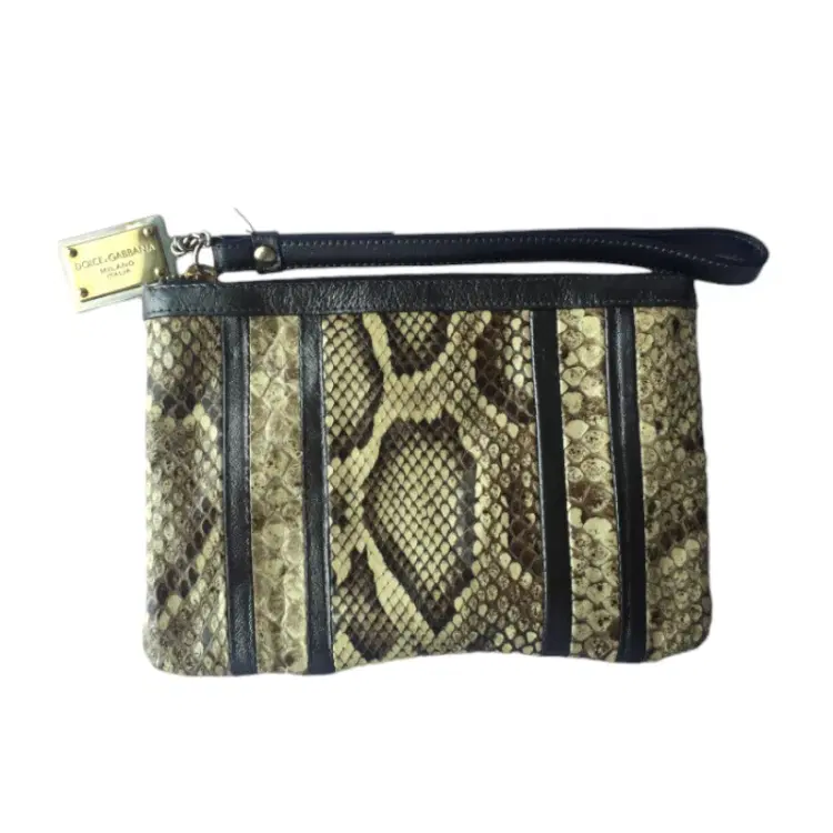 Dolce & Gabbana Snake Effect Clutch/Wristlet-Hover-Image