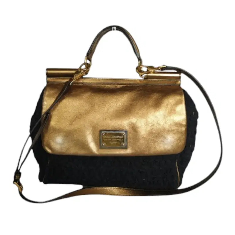 Dolce & Gabbana Raffia Crochet Sicily Bag