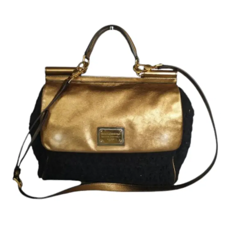 Dolce & Gabbana Raffia Crochet Sicily Bag-Hover-Image