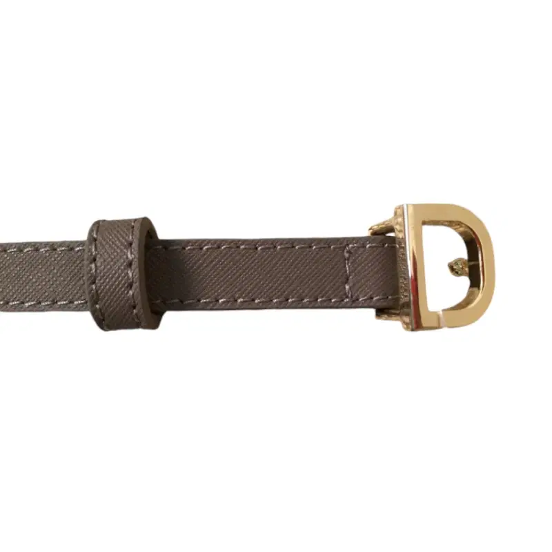 DKNY Grey Thin Belt 2