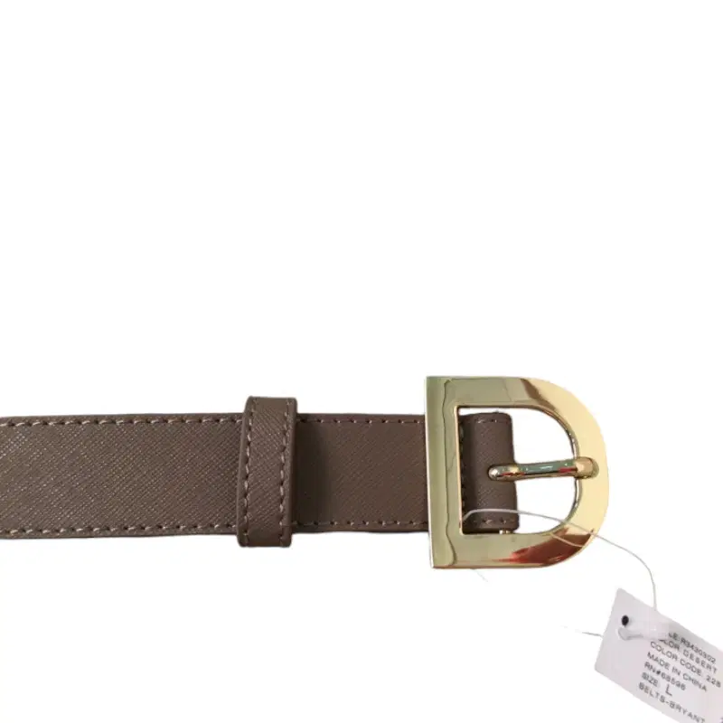 DKNY Grey Thick Belt