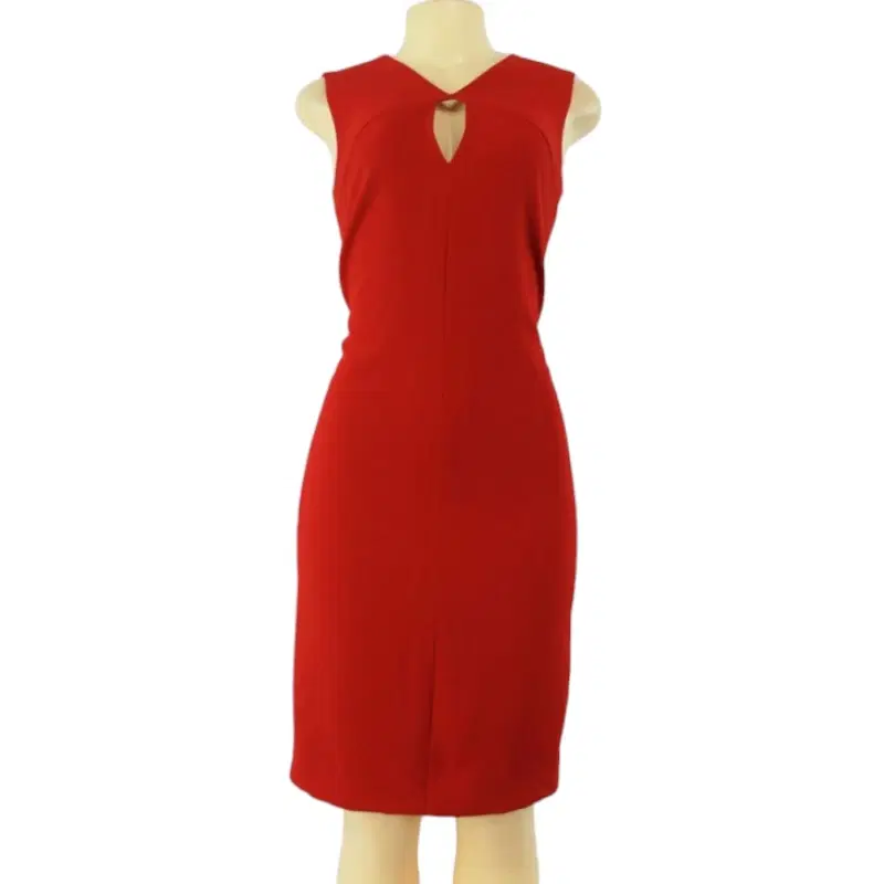DKNY Red Sleeveless Dress