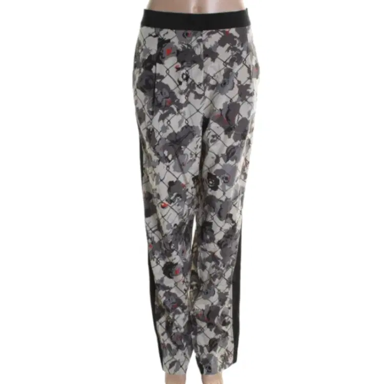 DKNY Floral Print Pants 2-Hover-Image