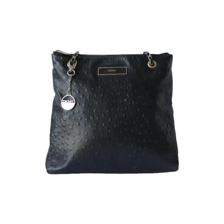 DKNY Black Chain Handle Shoulder Bag-Hover-Image