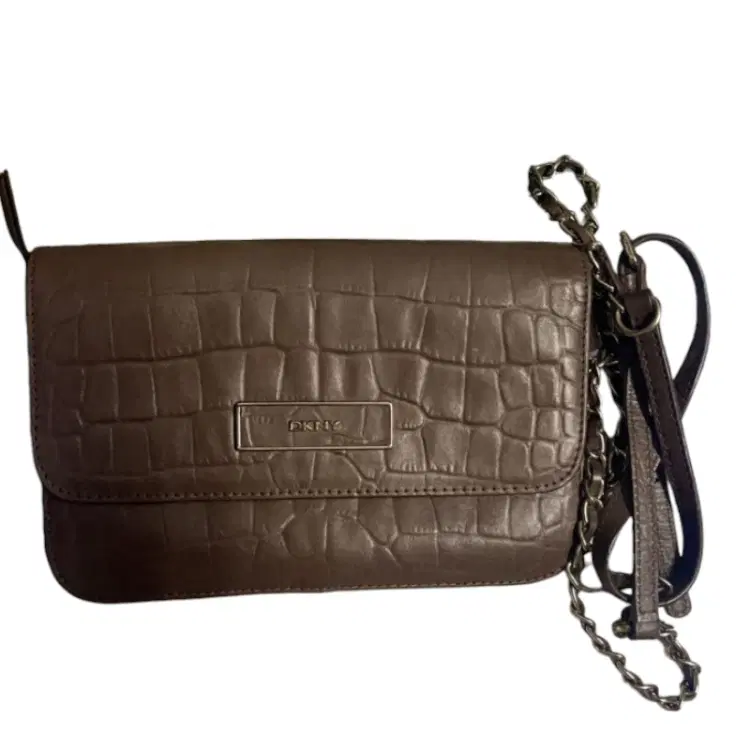 DKNY Bryant Croc-embossed Small Crossbody Bag-Hover-Image