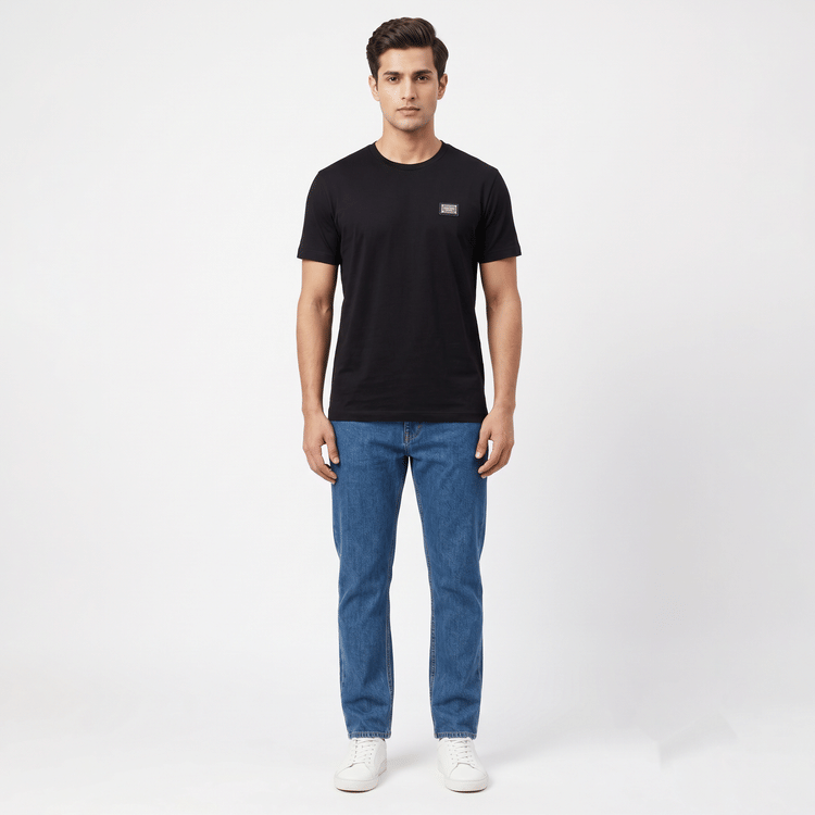 Size 46 - Dolce and Gabbana Black T shirt-Hover-Image
