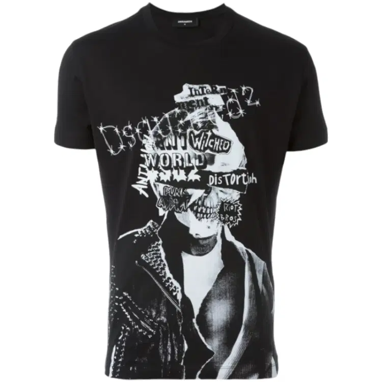 DSQUARED2 Skeleton Punk T-shirt-Hover-Image