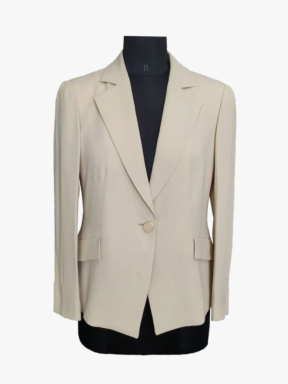 Emporio Armani Women Cream Jacket Suit
