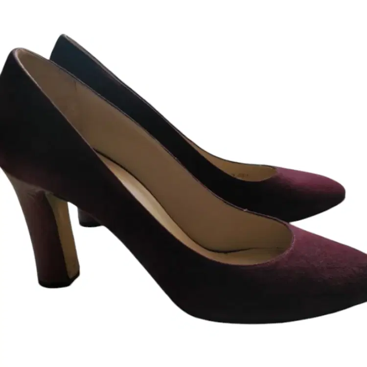 Emporio Armani Pointed Suede Pump-Hover-Image