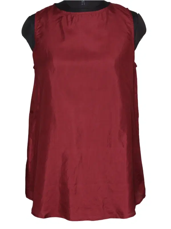 Eka Maroon Top-Hover-Image