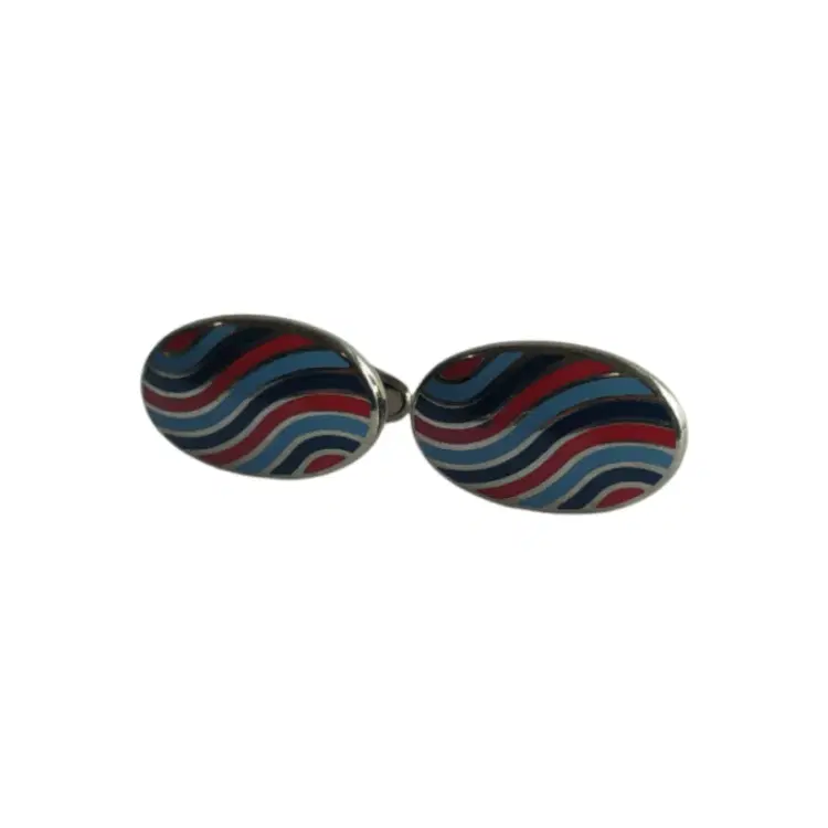 Etro Signature Colour Cufflinks-Hover-Image