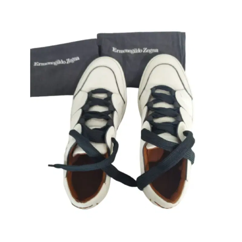 Ermenegildo Zegna TIZIANO White Sneakers