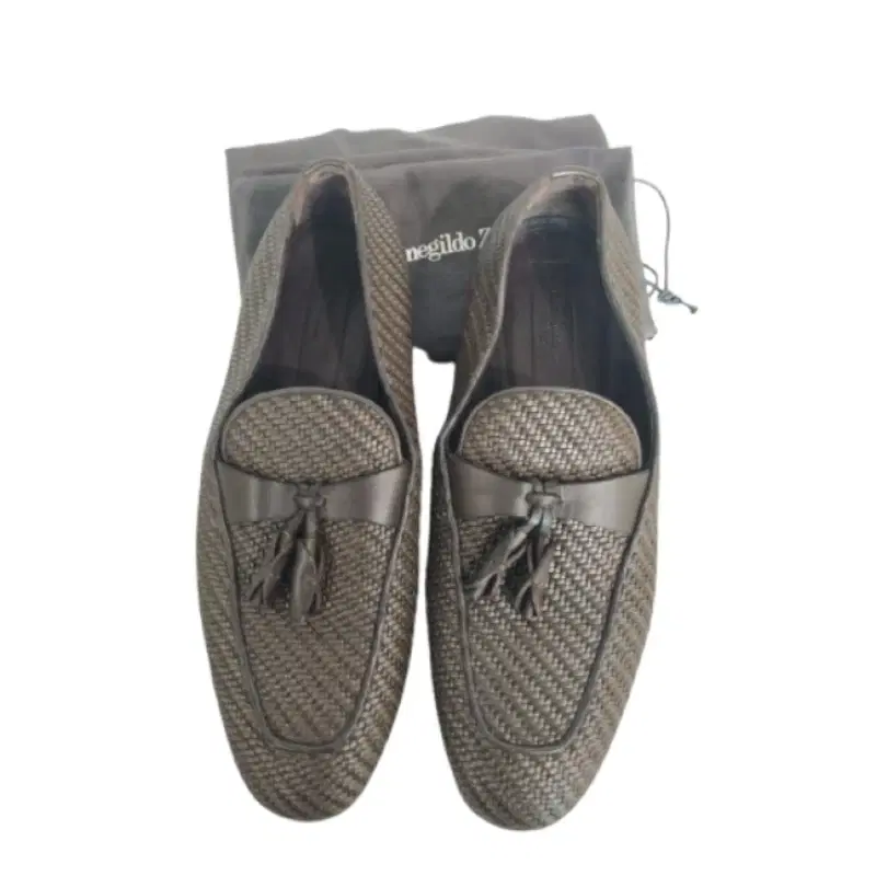 Ermenegildo Zegna Lido Tassel Leather Loafers