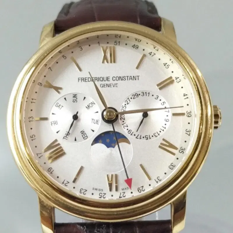 Frederique Constant Classics Business Timer Quartz Mens Watch