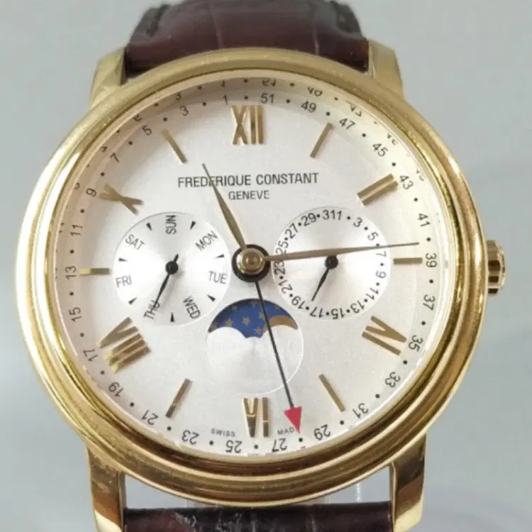 Frederique Constant Classics Business Timer Quartz Mens Watch-Hover-Image