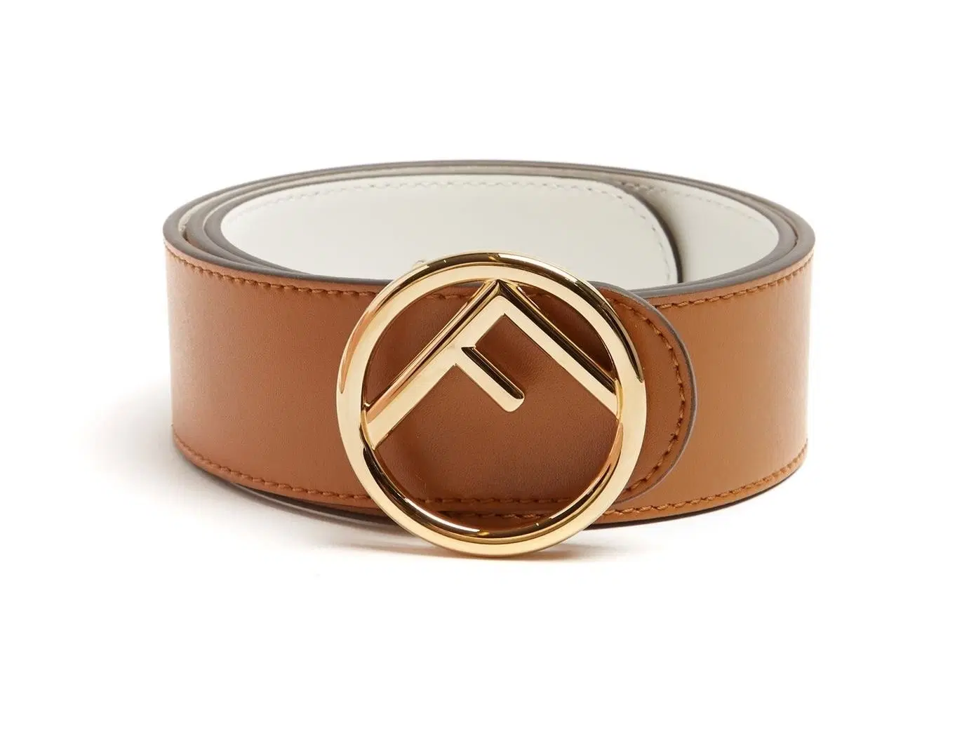Fendi Round buckle Reversible Belt