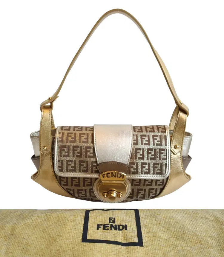 Fendi Cow Print Ponyhair Mamma Baguette-Hover-Image