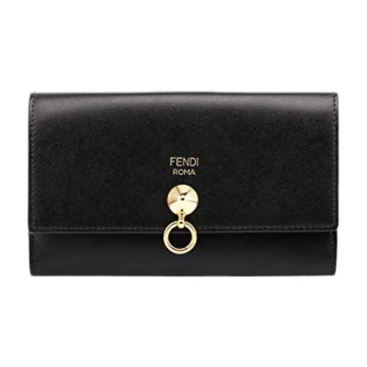 Fendi By The Way Ladies Medium Leather Slim Continental Wallet-Hover-Image