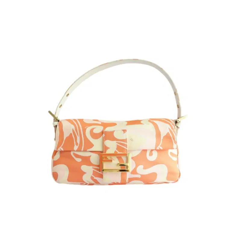 Fendi Multicolor Flap Baguette Bag