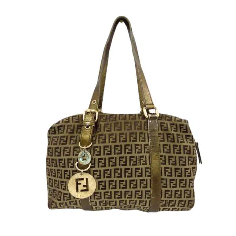 FENDI ZUCCHINO BOSTON BAG