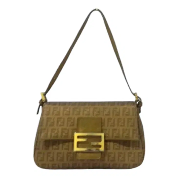 Fendi 8BR180 Zucchino Mini Mama Baguette Bag-Hover-Image