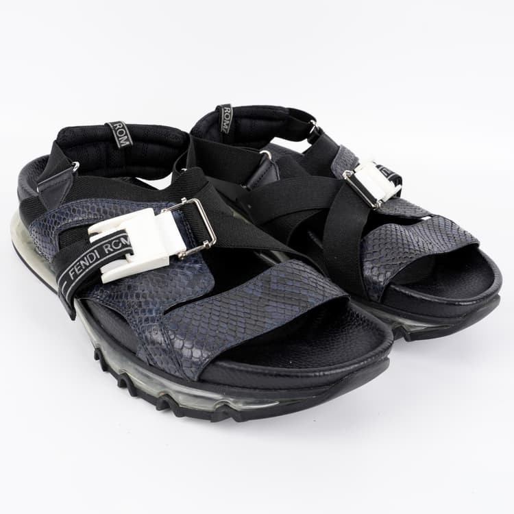 UK 7 - Fendi Criss Cross Sandal Men-Hover-Image