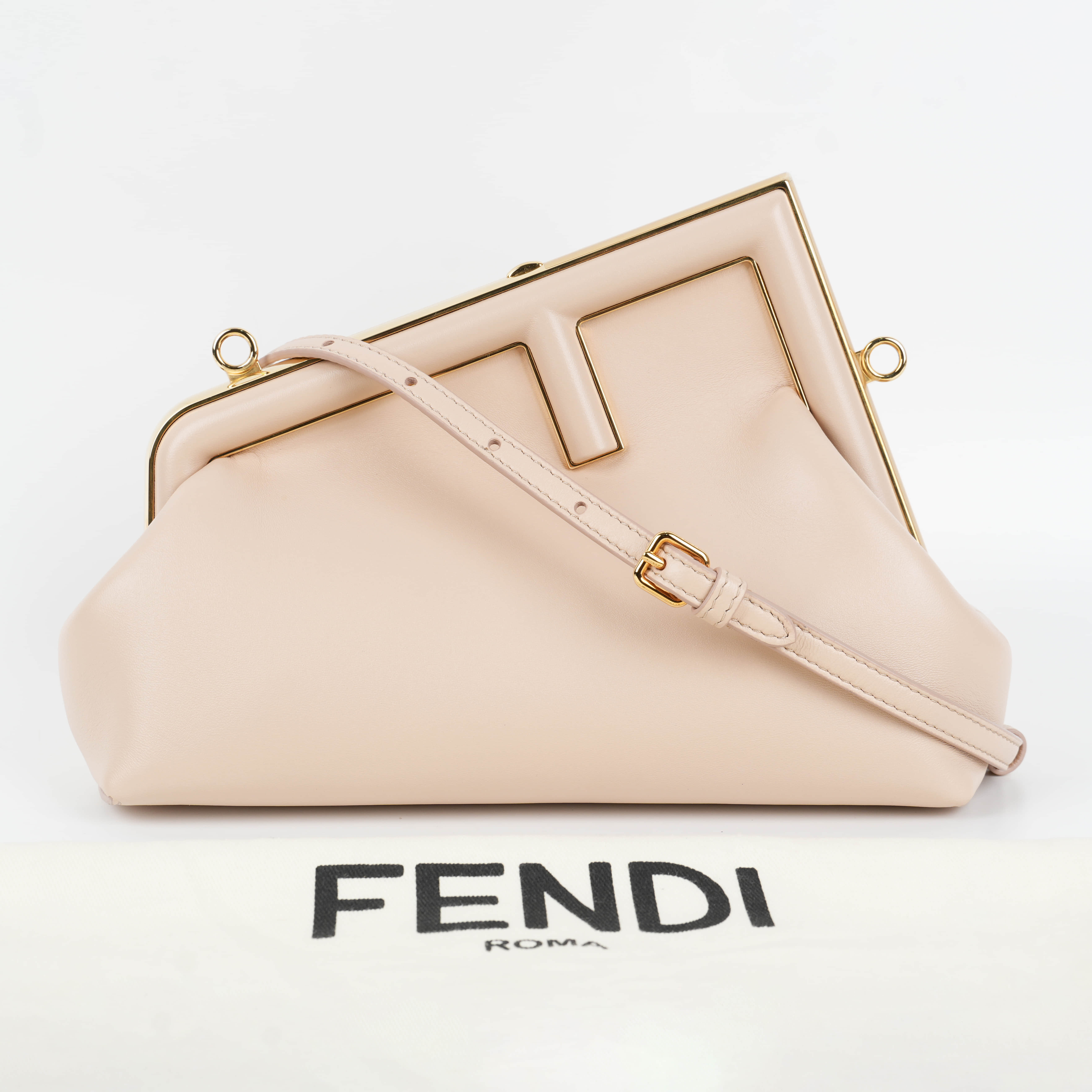 Fendi First Small Leather Bag - Luxepolis India