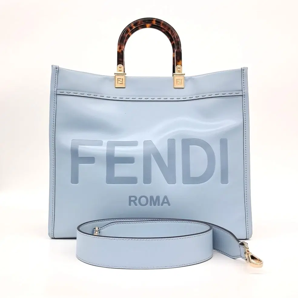 Fendi Sunshine Tote and Shoulder Bag (8BH386)
