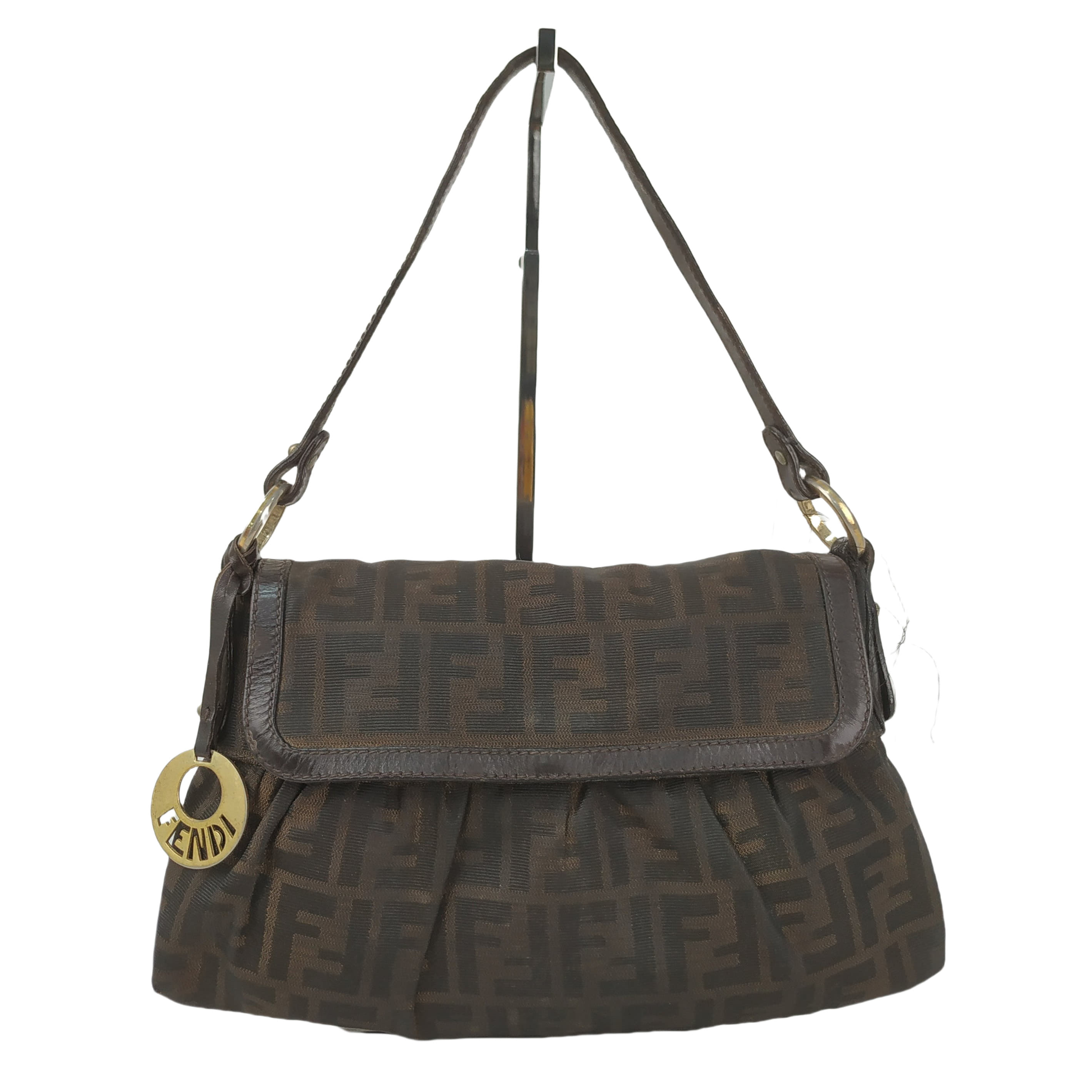 Fendi Zucca Mini Chef Tobacco Bag
