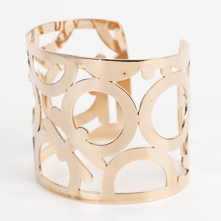 Ferragamo Logo Cuff Bracelet-Hover-Image