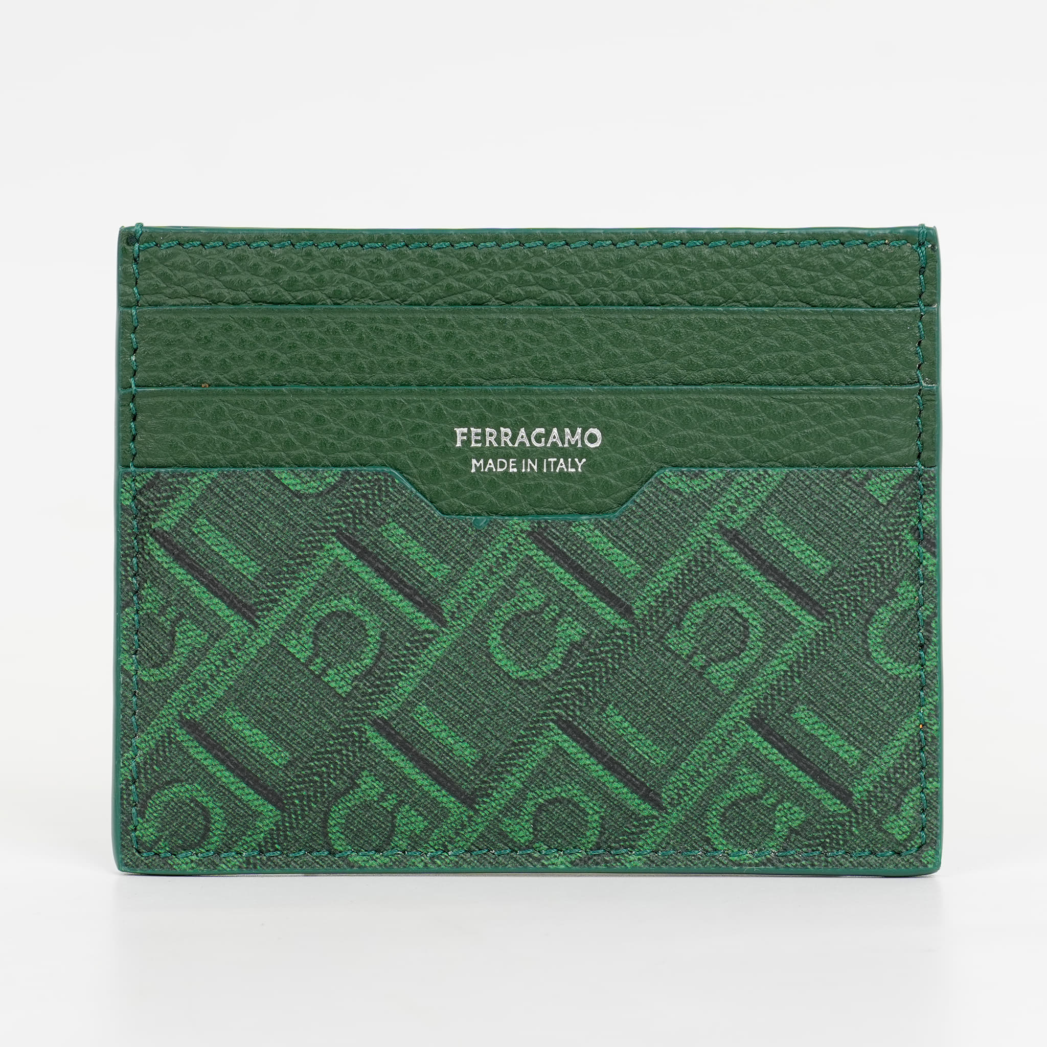 Ferragamo Men's Monogram Cardholder