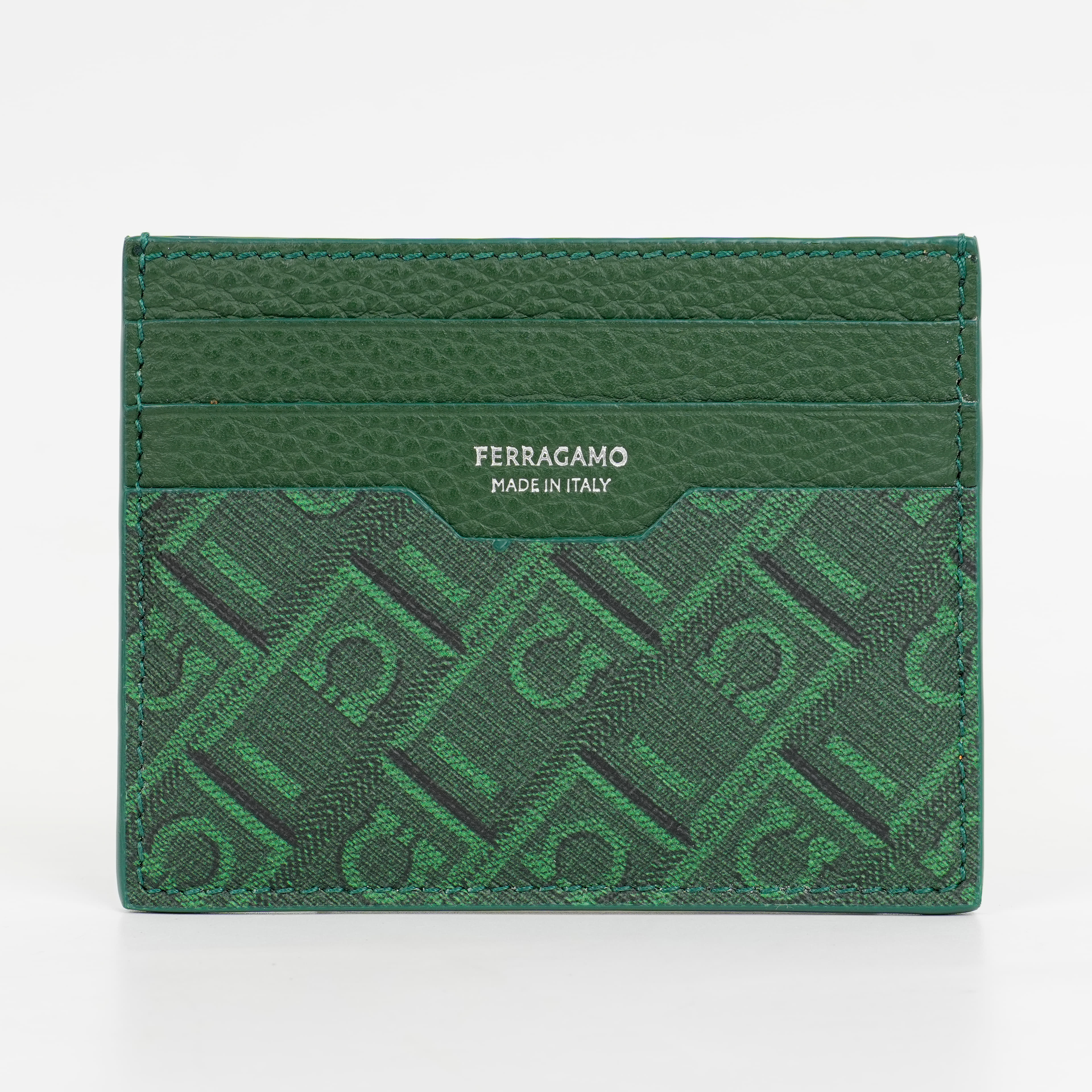 Ferragamo Men's Monogram Cardholder